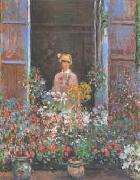 Claude Monet Camille at the Window Germany oil painting reproduction